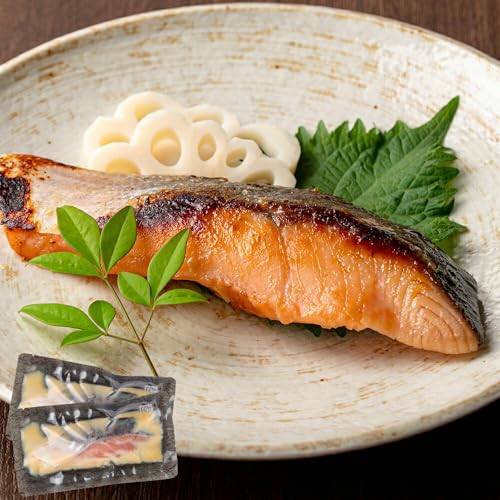小山町産 アトランティックサーモン 追い麹 西京漬け 計160g (80g×2P)|サーモン 国産 鮭 冷凍