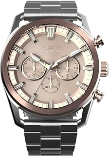 Invicta Speedway Men 45.00mm Stainless Steel Rose Gold + Steel Rose Gold dial VD54 Quartz