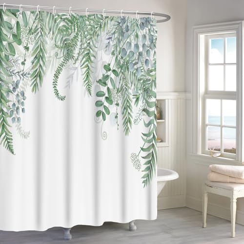 ASDCXZ Leaves Shower Curtain 180x180 cm - Image 4