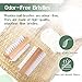 DBEBTOOL Nail Brush Set - 4pcs Two-Side Fingernail Nail Brushes for Cleaning, Wooden Nail Cleaning Brush, Stiff Nail Scrubber Brush for Cleaning Toes and Nails