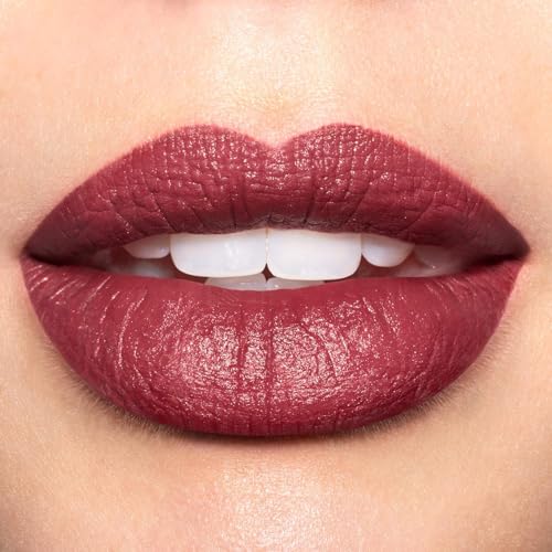 Image of REVLON Super Lustrous Luscious Matte Lipstick, 80% Conditioning Ingredients, intance color, Waterproof, Long-Lasting, 100% Vegan Lipstick, Show Off (008), 4.25 gm