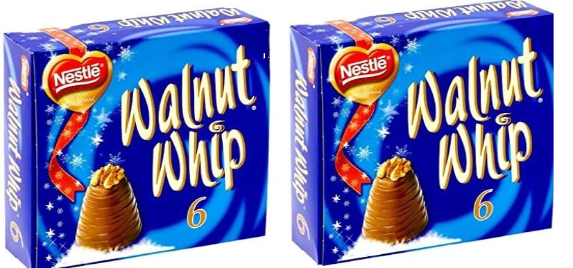 Walnut Whip Pack of 6 x 2 | By Ideaonic