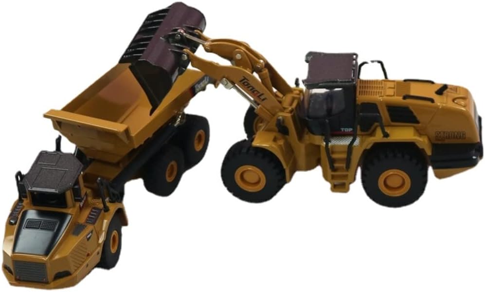 ミニチュア コマツWA500-7 建設機械 完成品 タイヤショベル