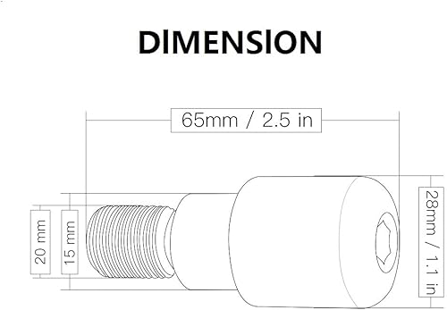 Miniatura 2 de Accesorios de motocicleta con contrapeso para Yamaha Mt-09 Fz-09 Mt 09 Mt-07 para Tracer Mt-10 Fz-10 MT-125 Mango de mano extremos extremos de la