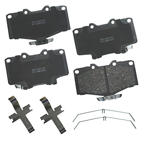 Image of Bendix Premium SBC611 Ceramic Front Brake Pads for Toyota 4Runner 1995-1992, T100 1998-1993