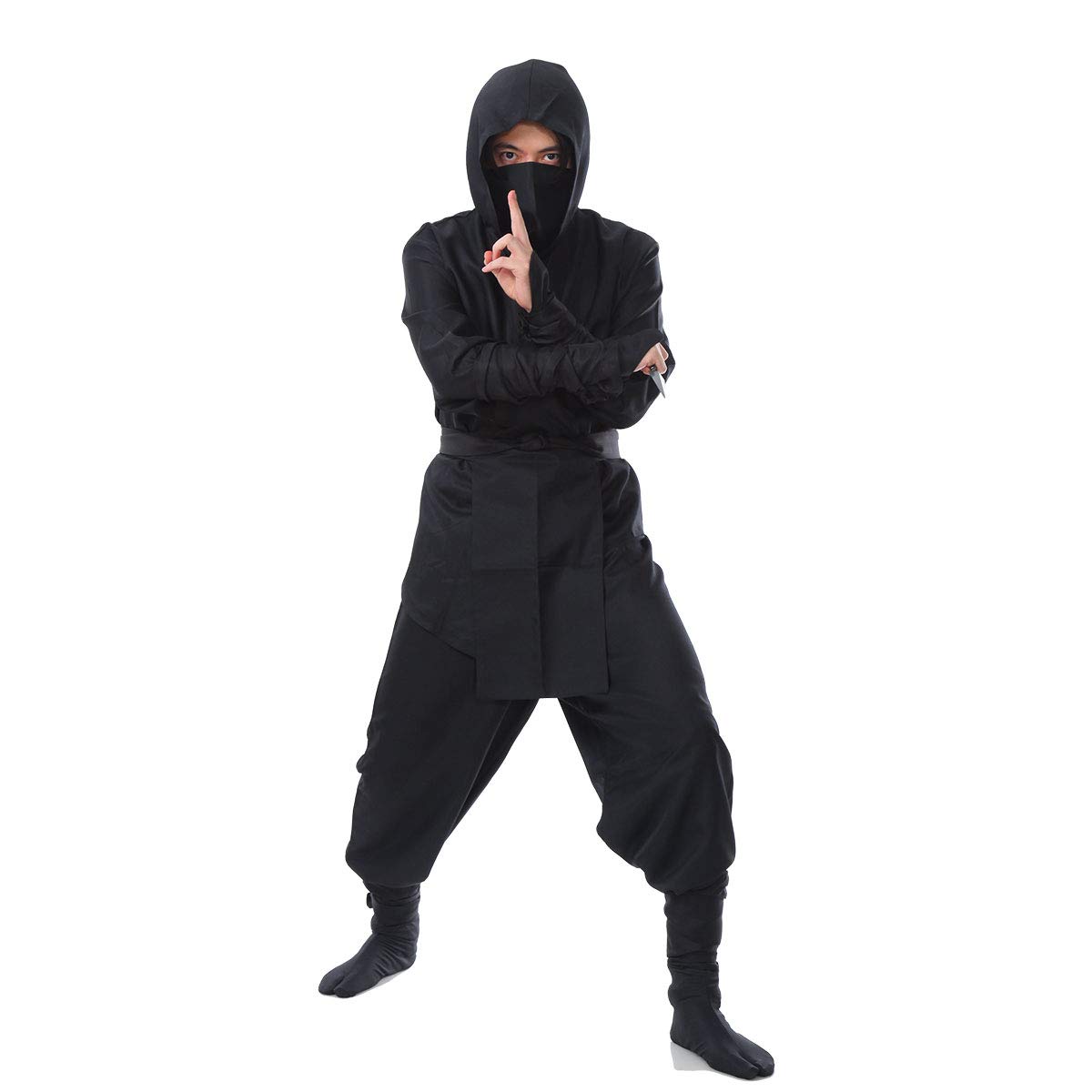 Amazon.co.jp: [NERVUP] 本格 忍者 コスプレ 大きいサイズ ハロウィン