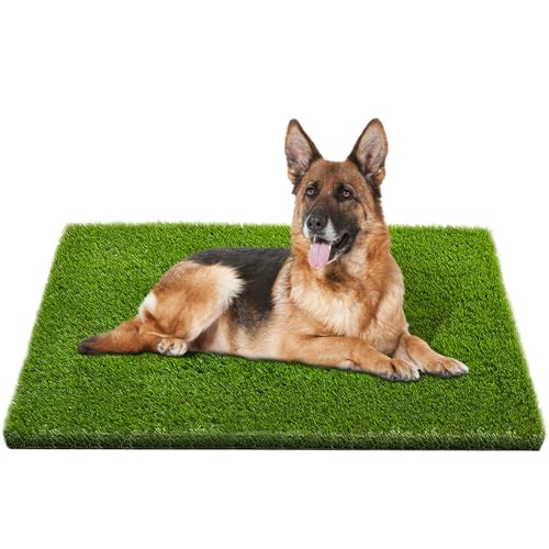 CooZero Artificial Grass, 47.3'x31.5' Professional Dog Grass Mat, Potty Training Rug and Replacement Turf Outdoor Rug Patio Lawn Decoration, Easy to Clean with Drainage Holes(47.3x31.5 inches)