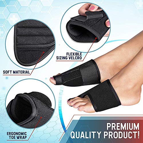 Bunion Corrector and Bunion Relief - Orthopedic Bunion Splints Big Toe Straightener for Hallux Valgus