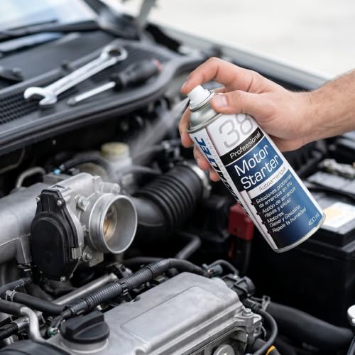 Miniatura 2 de Globaltec Spray Autoarranque Motores Diesel Y Gasolina, 400ml Arrancador De Motores Rápido Para Frío Y Humedad Ideal Para Coches, Motos, Barcos Y Maquinaria Agrícola