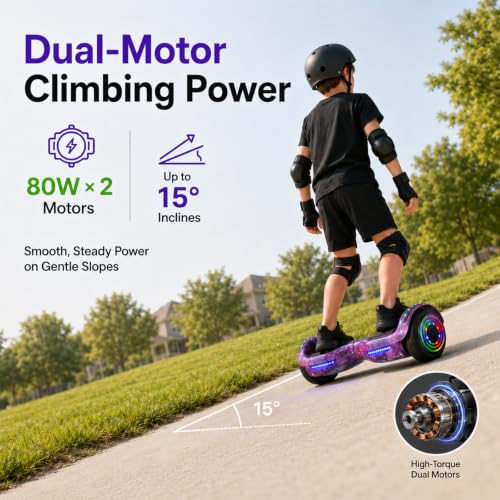 XERATH Upgraded Kids Hoverboard