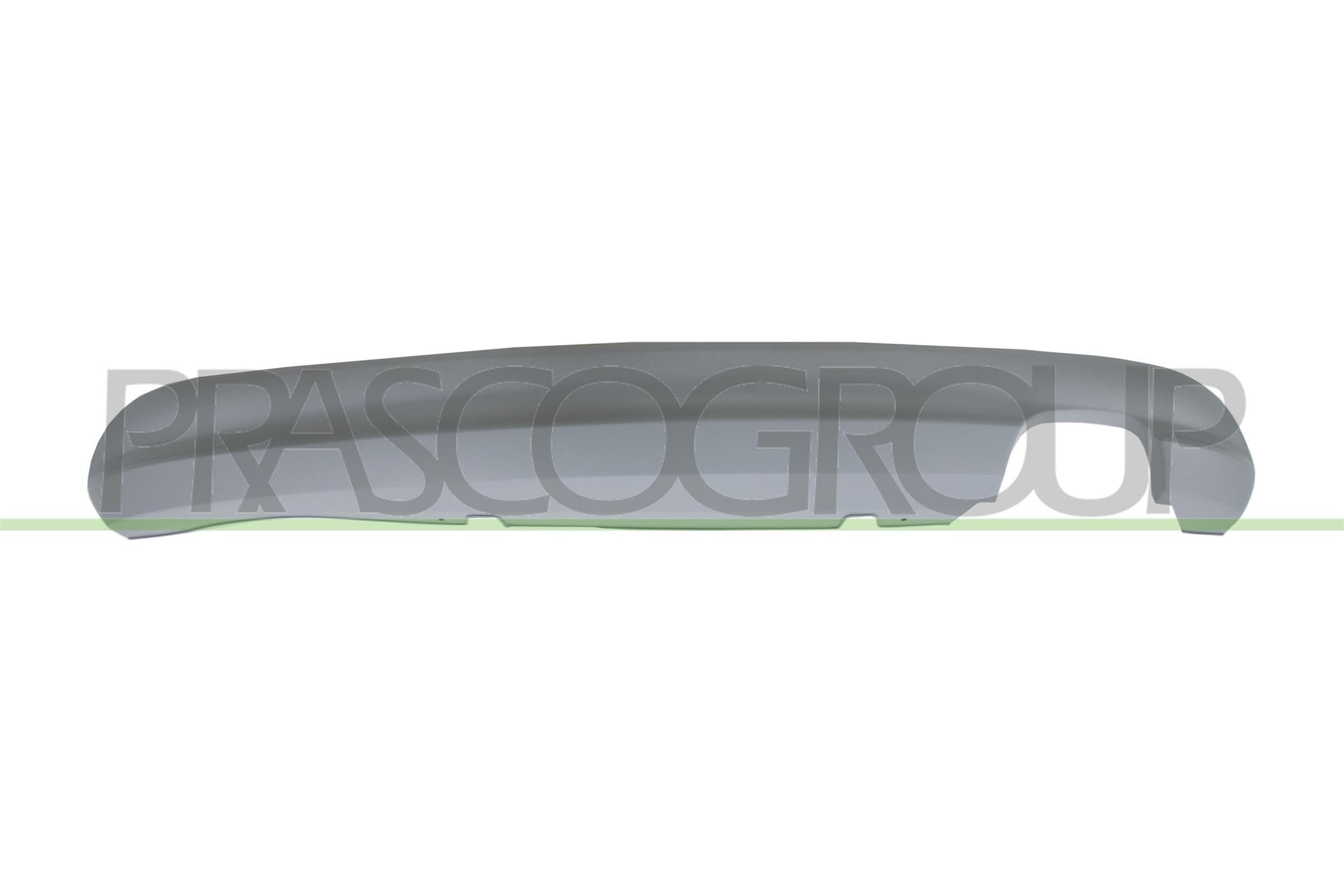 Spoiler rear bumper primed