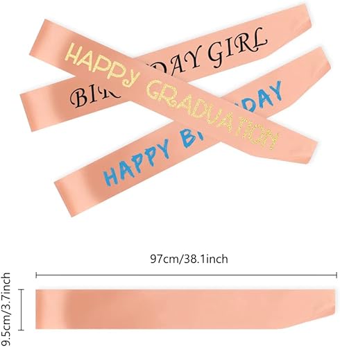 Miniatura 2 de 16 bandas de satén  champán, novia futura ser, lisas, fajas de bricolaje para concursos, graduación, despedida de soltera, regreso a casa, boda