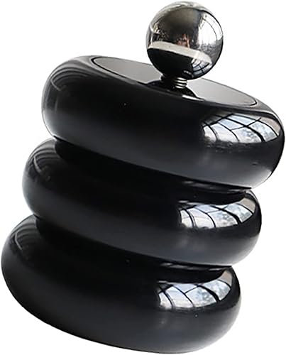 Miniatura 6 de Fdit Contenedor de hisopo de algodón, soporte Qtip Aspecto nórdico hermoso con tapa para dormitorio (13)