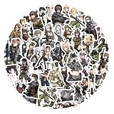 60Pcs Sexy Girl Stickers Girl in Camouflage with A Gun Cool Stickers Windows Decals Laptop Bumper Fuel Tank Cap Vinyl Car Decoration(Camouflage)