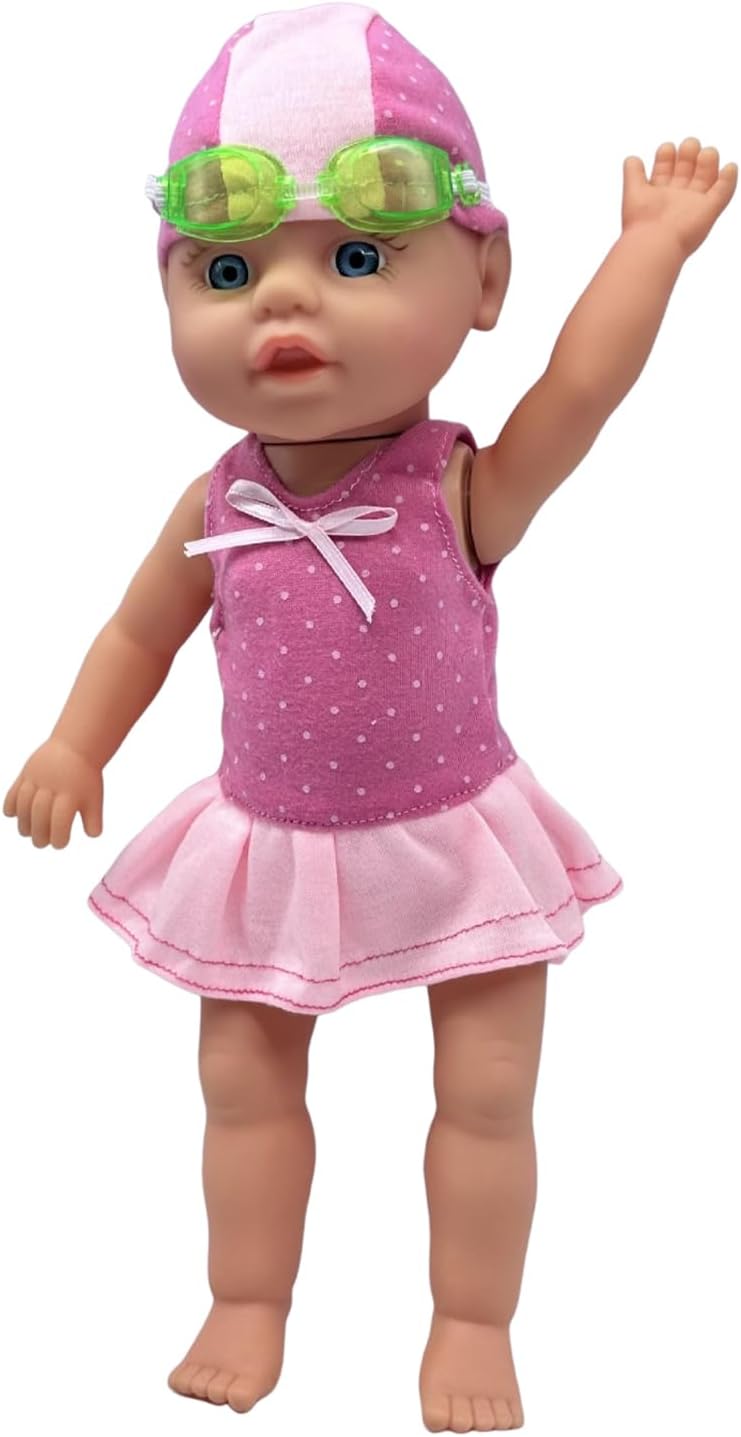 Swimming Doll,Beach Toy with Flexible Joints | Floating Bath Toy,for Preschoolers Beginners Water Table Summer Playdates Daycare Home Bathroom Birthday Nursery