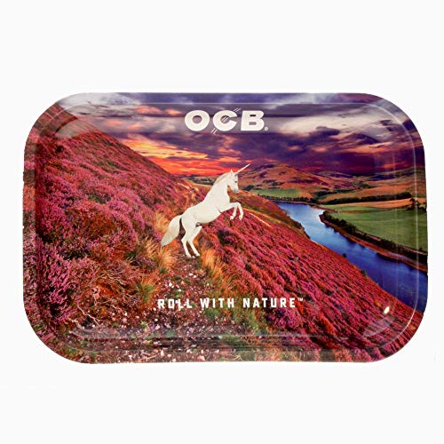 Ocb Premium Rolling Tray - Unicorn Medium 11 X 7.5 #TOP12