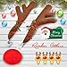 Car Reindeer Antlers & Nose Christmas Costume Auto Decoration, Rudolph Reindeer Jingle Bell Added to Holiday Spirit by Angooni