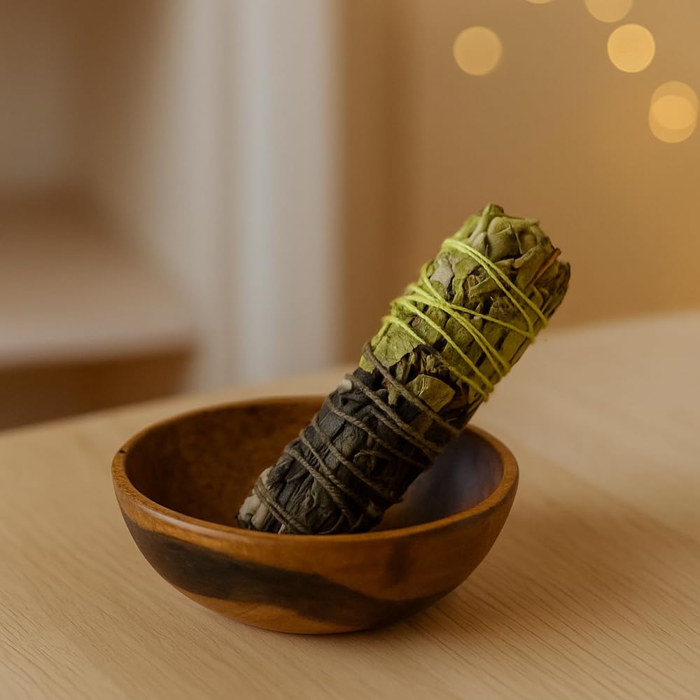 VIE Smudge Stick, Reversible Sage Green & Black, Money 4", Pack of 20 - Image 2