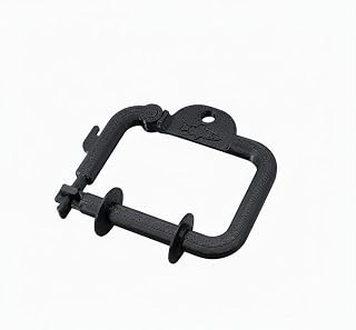 Fishing Line Holder Leader Spool Organizer Fly Line Dispenser Storage Accessory with Snag Resistant Form Lightweight PVC for Anglers Bank Boat Travel Fishing, Black