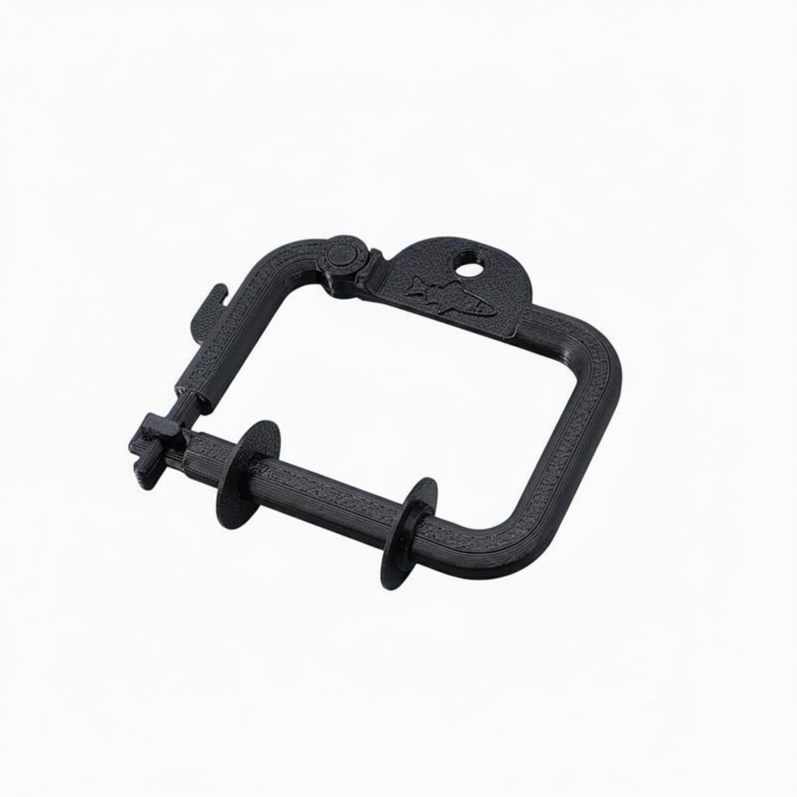 MERISHOPP 2 Pieces Leader Line Winder Tangle Tangle-Resistant Line Holder Compact Leader Holder for Anglers, Black-picture-41