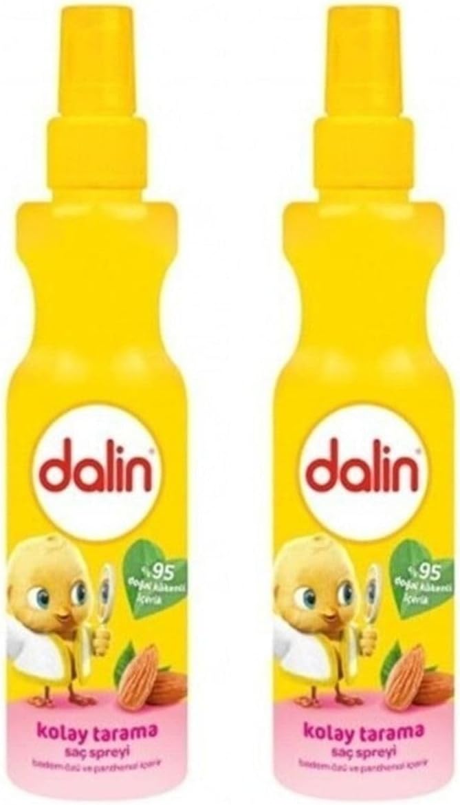 Dalin Kolay Tarama Saç Spreyi Badem Özü Ve Panthenol 200 Ml 8690605062194 (2 Adet)