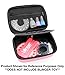 CASEMATIX Pink Travel Case Compatible with Blinger Deluxe Glam Collection, Refill Gems, Bedazzler Kit with Rhinestones, Hair Gems or Nail Jewels - Includes Case Only, Does not Include Device
