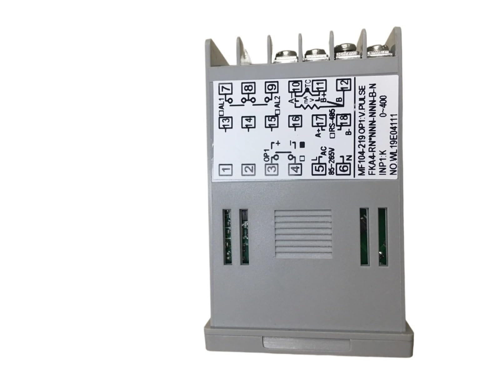 Medidor de control de temperatura, termostato MF104 MF-104-219 controlador de temperatura inteligente multifunción(2)