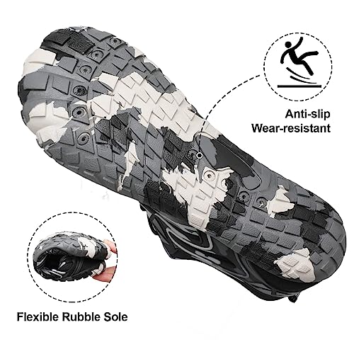 Image of XIHALOOK Athletic Hiking Water Shoes Womens Mens Quick Dry Barefoot for Beach Walking Kayaking Surfing Training