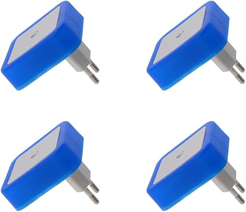 Othmro ABS L65 × W65 × H68 Luz nocturna enchufable Luz cálida LED Navidad bombilla luces de cama con sensor automático de atardecer a amanecer para