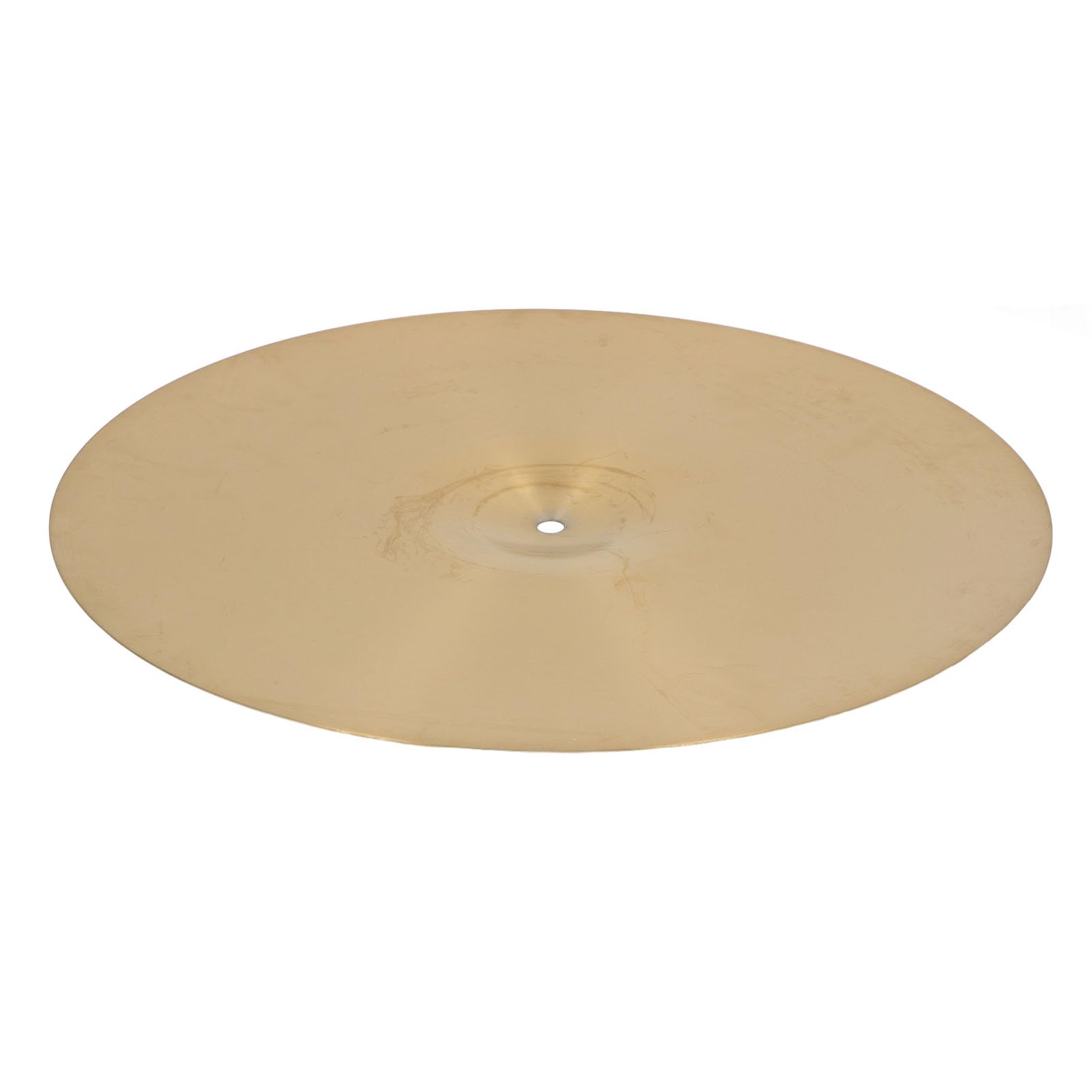 Platillo Crash de Latón con Sonido Brillante, Platillo para Batería, Entusiastas de la Música, para Bateristas Profesionales y Aficionados (18 pulgadas)