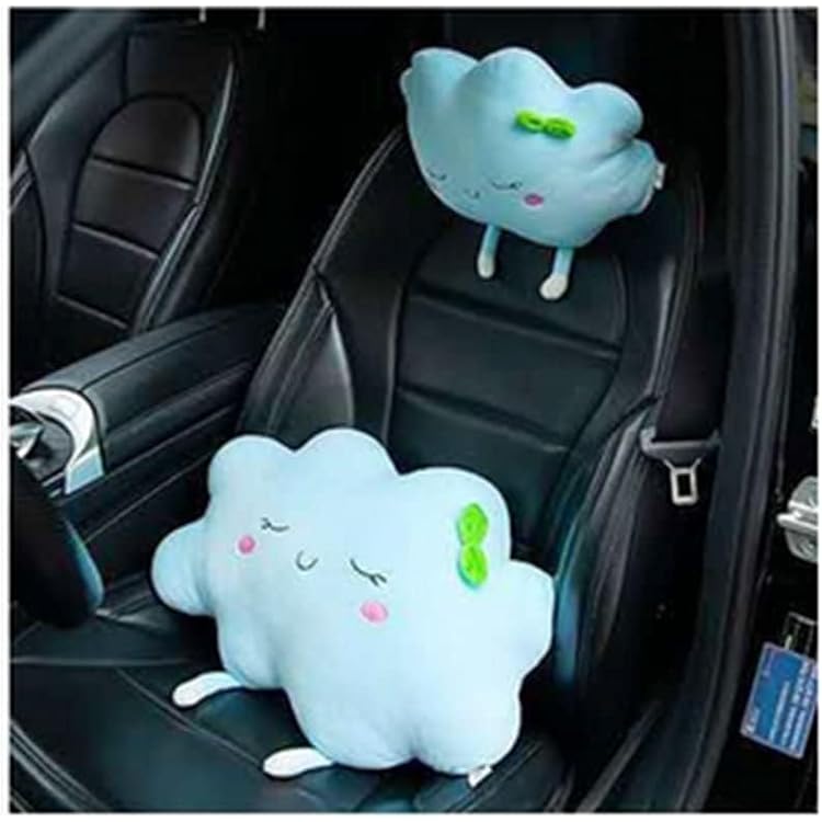 JOSON Sun Shaped Pillow Cute Sun seat Cushion Chair Cushion, Soft Plush Toy Pillow, Used for Home Decoration Children's and Girls' Birthday Gifts (15.7 inch Blue)