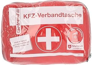 Cartrend 50211 KFZ-Verbandtasche Österreich 10 Einheiten