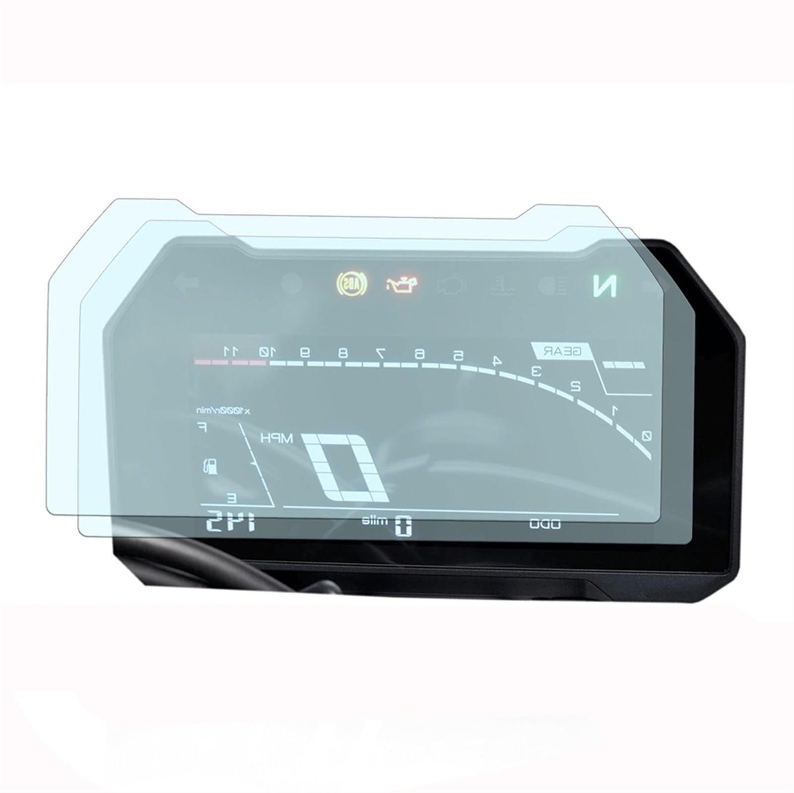 Protecteur d'écran moto Yamaha YZF R7 film protection tableau de bord pour vos balades