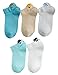 Produktbild Aivtalk 5 Paar Baby Jungen Mädchen Baumwolle Socken Set Atmungsaktiv Füßlinge Socken Lieblich Cartoon Kindersocken