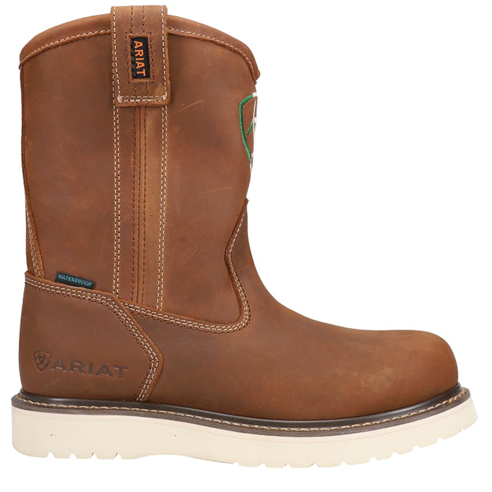 Ariat Men's Rebar Wedge Orgullo Mexicano Waterproof Work Boot