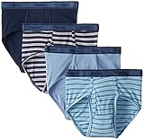 Hanes Men's Tagless Cotton Brief (Pack of 4)