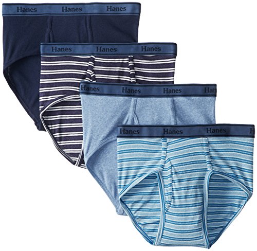 Hanes Ultimate Men's 4-Pack FreshIQ Tagless Cotton Brief