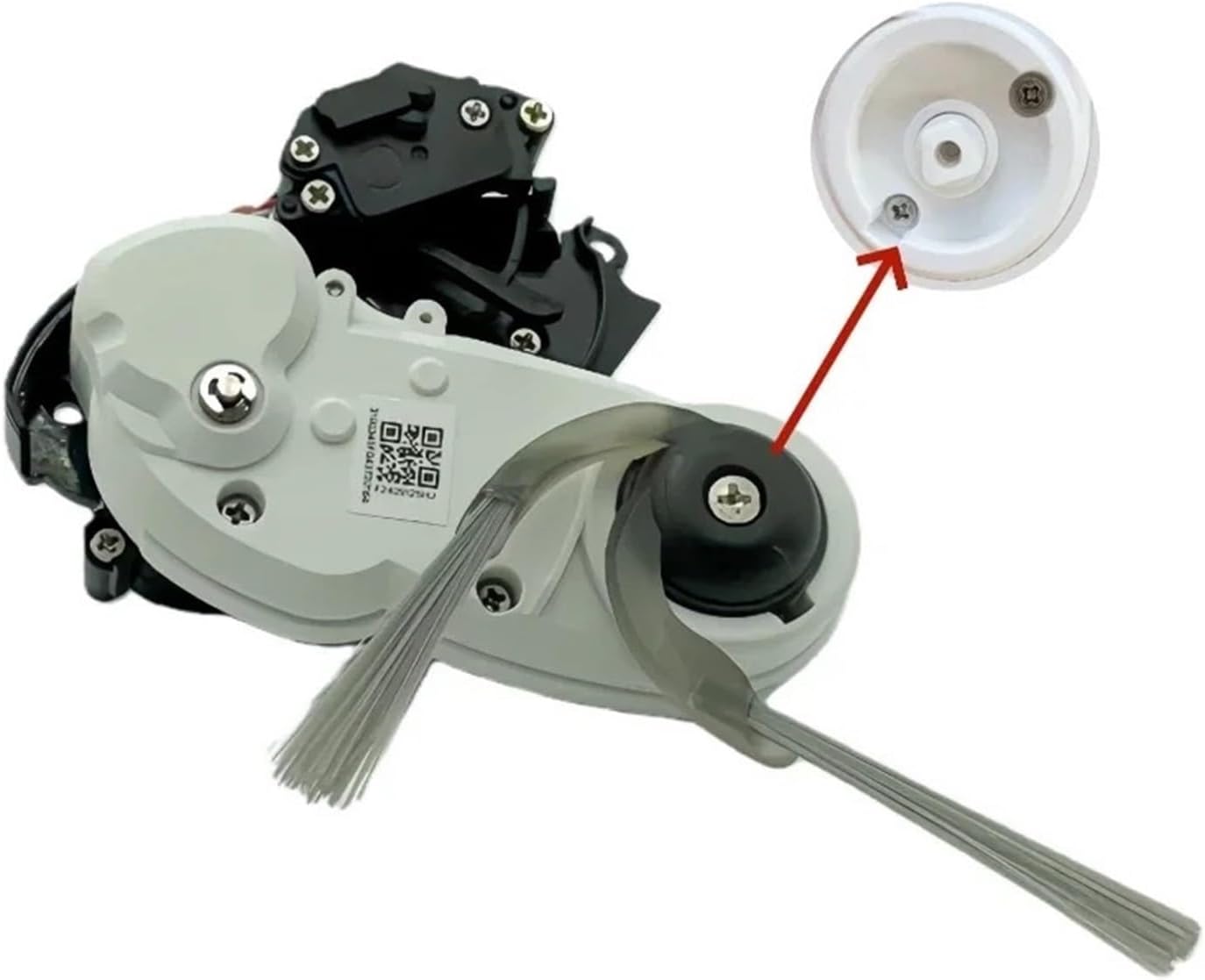 Compatible With Roborock Qrevo Curv Qrevo Edge S5A. External Swing Side Brush Motor, Vacuum Cleaner Side Brush Motor(White)