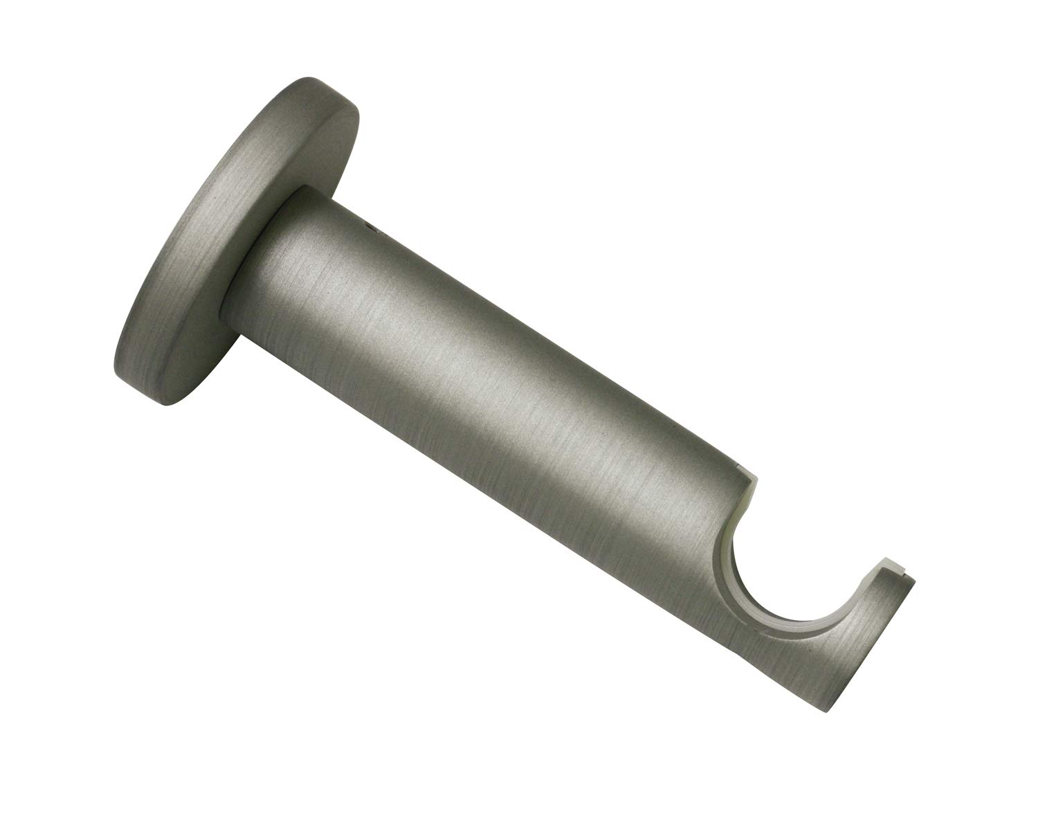 Gardinia Carrier 1-track open for diameter 19 mm silver 9 cm, metal