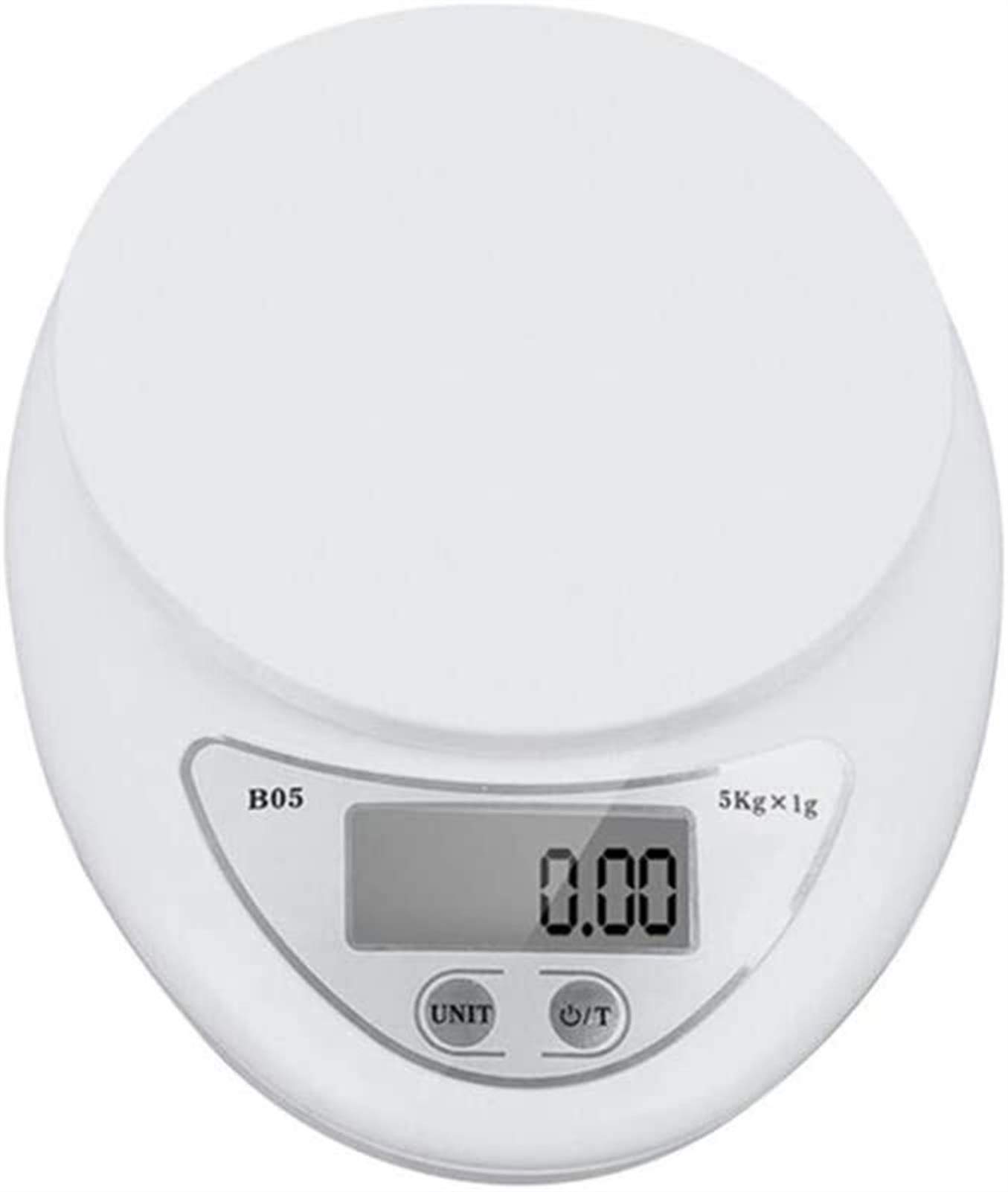 para Cocina y joyería Básculas de Cocina Báscula de miligramos Báscula de Cocina Digital Báscula de Cocina Báscula de nutrición Digital Básculas de Cocina Digitales 5 kg 1 g