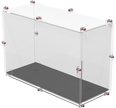 Display Case for Lego 43010 NikeTM Slam Dunk Black Base