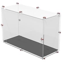 Display Case for LEGO 76330 BatmanTM Logo Black base