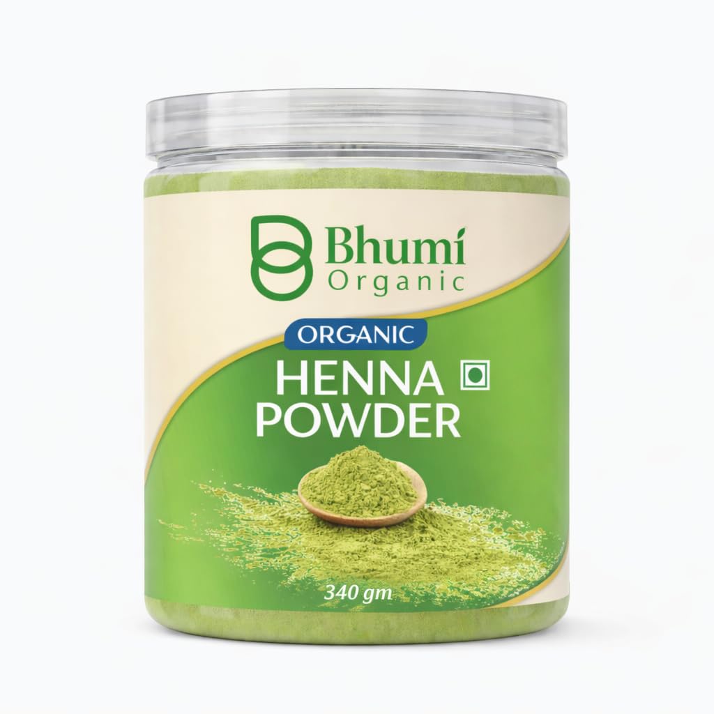 Natural Henna powder for hair Colour and Growth (340 gm)-picture-16
