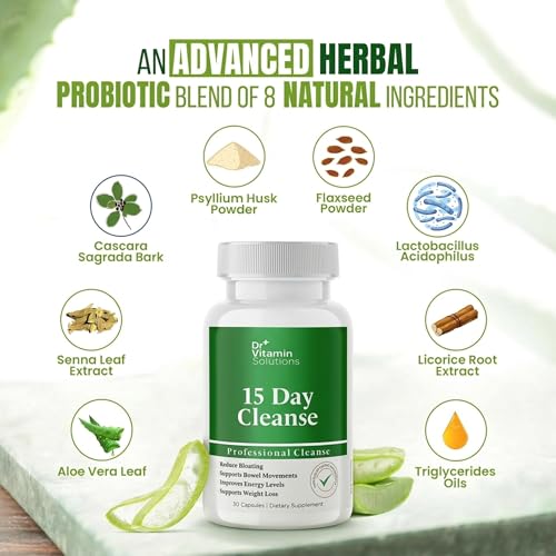 DR VITAMIN SOLUTIONS 15-Day Gut Cleanse Detox