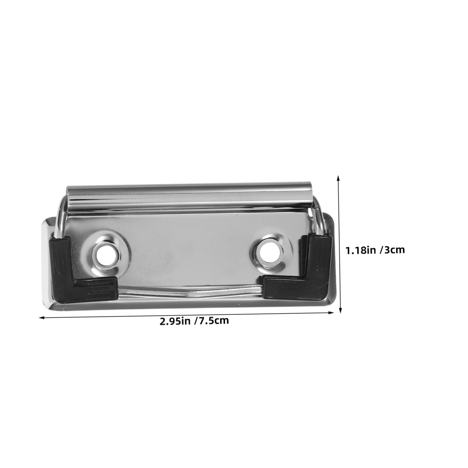 Healeved 30pezzi Clip per Documenti Metalliche Clip per Cartelle Fermagli per Raccoglitori Ricambio per Appunti Organizzazione Ufficio e Scuola