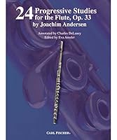 24 Progressive Studies for the Flute, op. 33 082586867X Book Cover