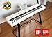 The ONE Digital Piano, Portable 88 Keys Piano Keyboard with Hammer Action Keys for Beginner/Professional, Full Size Weighted Keyboard with Music Stand, Teaching LED Lights & Piano App
