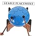 BIUDECO Steel Tongue Drum Display Stand Ethereal Drum Bracket Sturdy Holder for Hand Pan Instruments Easy Installation Suitable for Showcasing and Playing