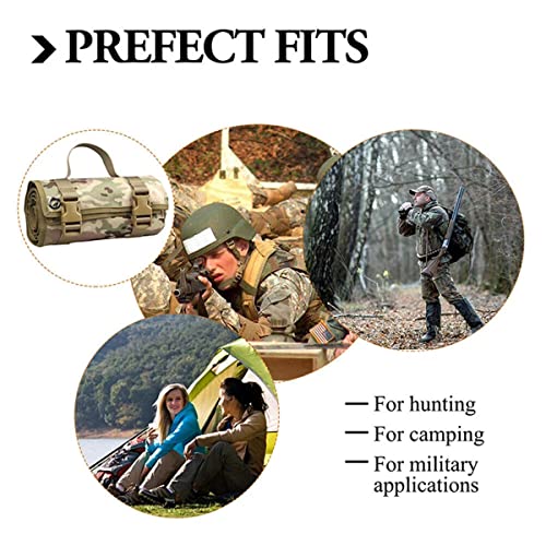 AZB Waterproof Shooting Mat with Same Color Rest Bag for Range Shooting Rifle Hunting