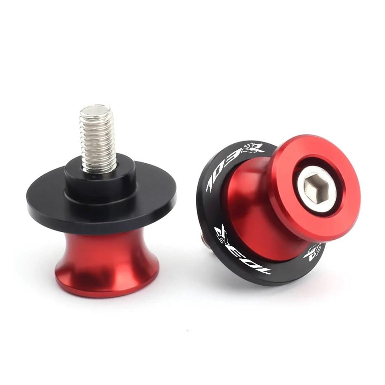 Diabolos Forcellone Per Zontes 703RR 703 RR 2025 2026 Viti Per Cavalletto Cursori E Supporti Forcellone Viti Cavalletto Posteriore(rosso)